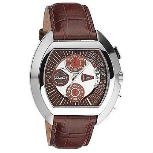 Montre d&g homme online cuir